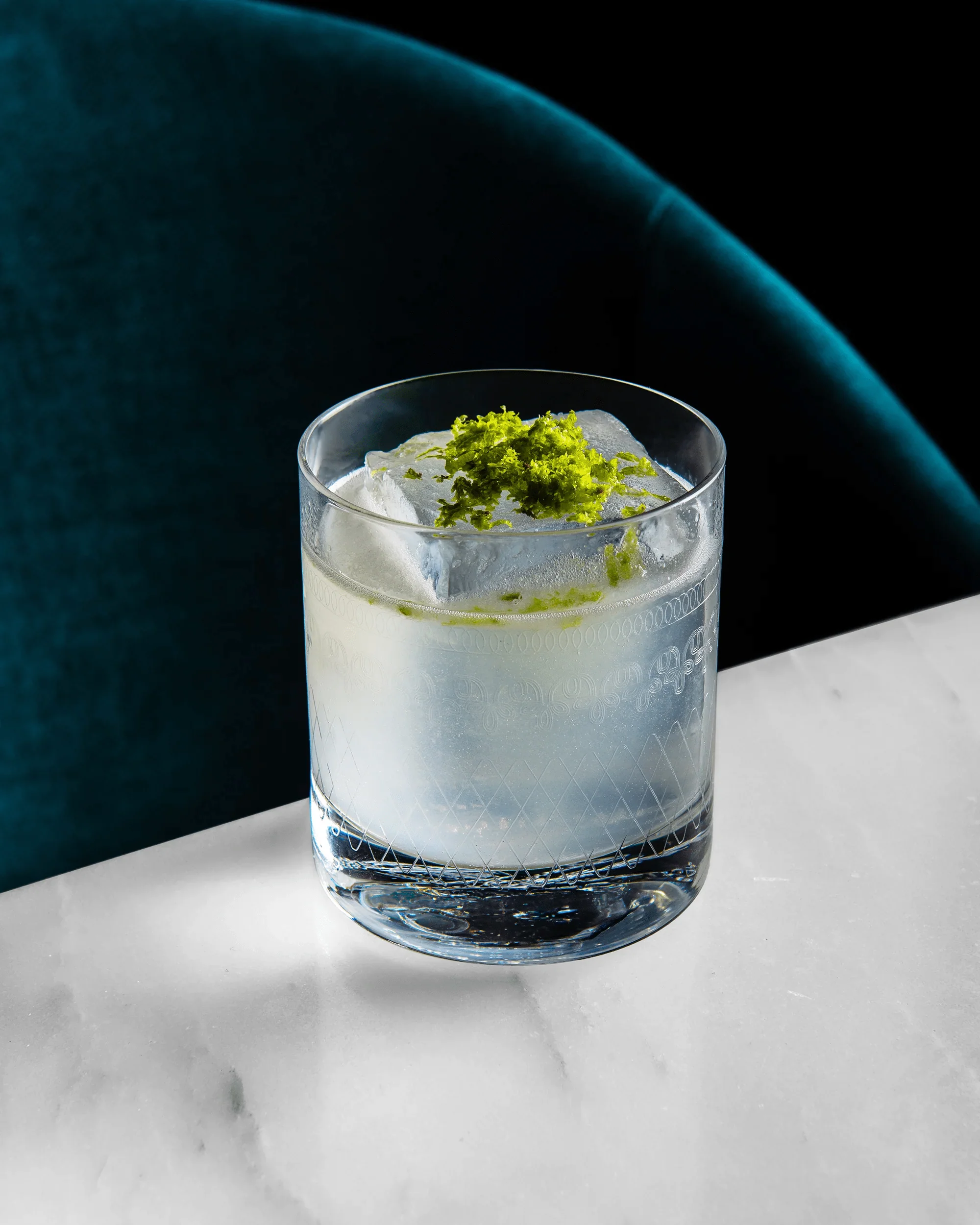 1910 Single Old-Fashioned Glass - Image 3