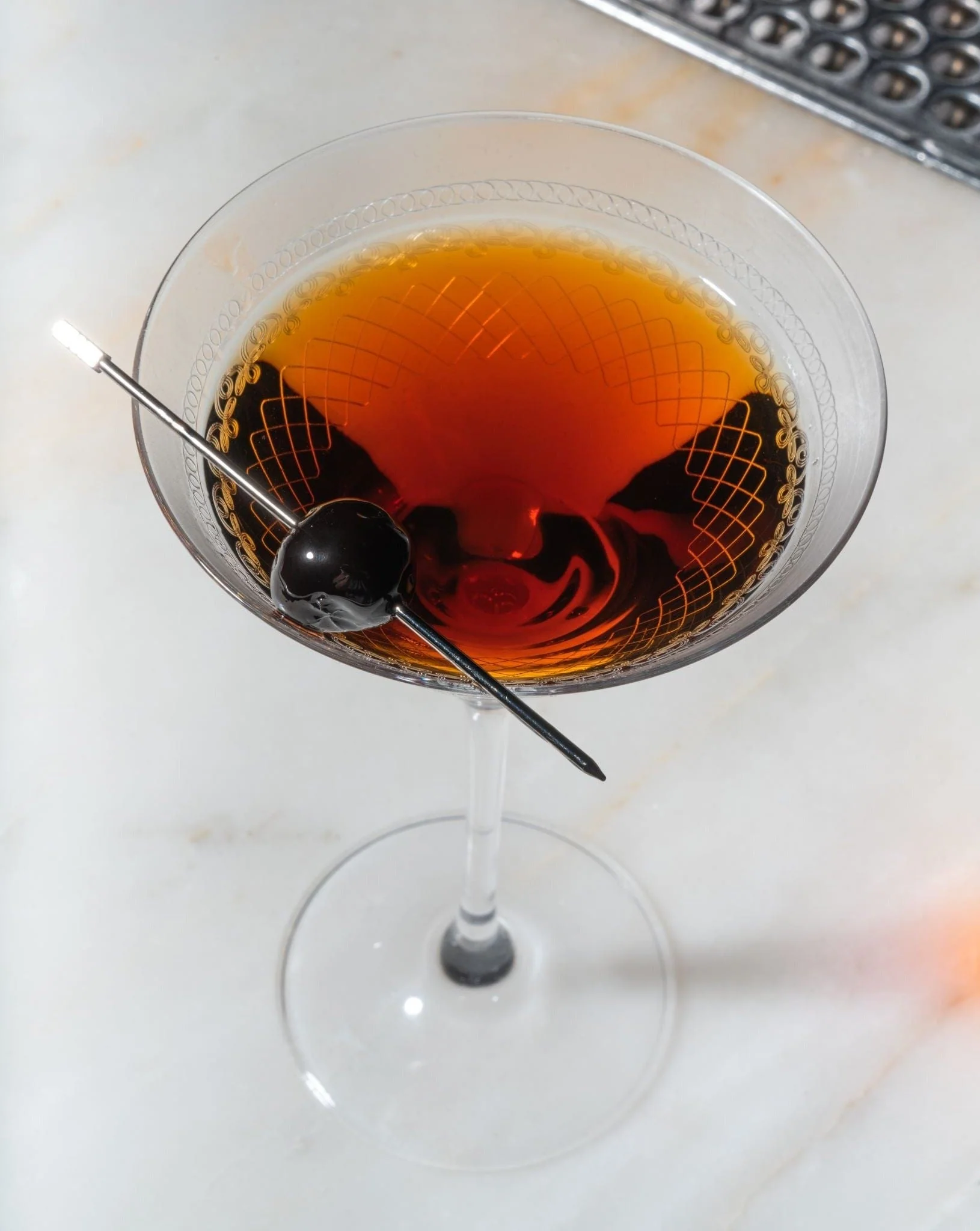 1910 Martini Glass - Image 5
