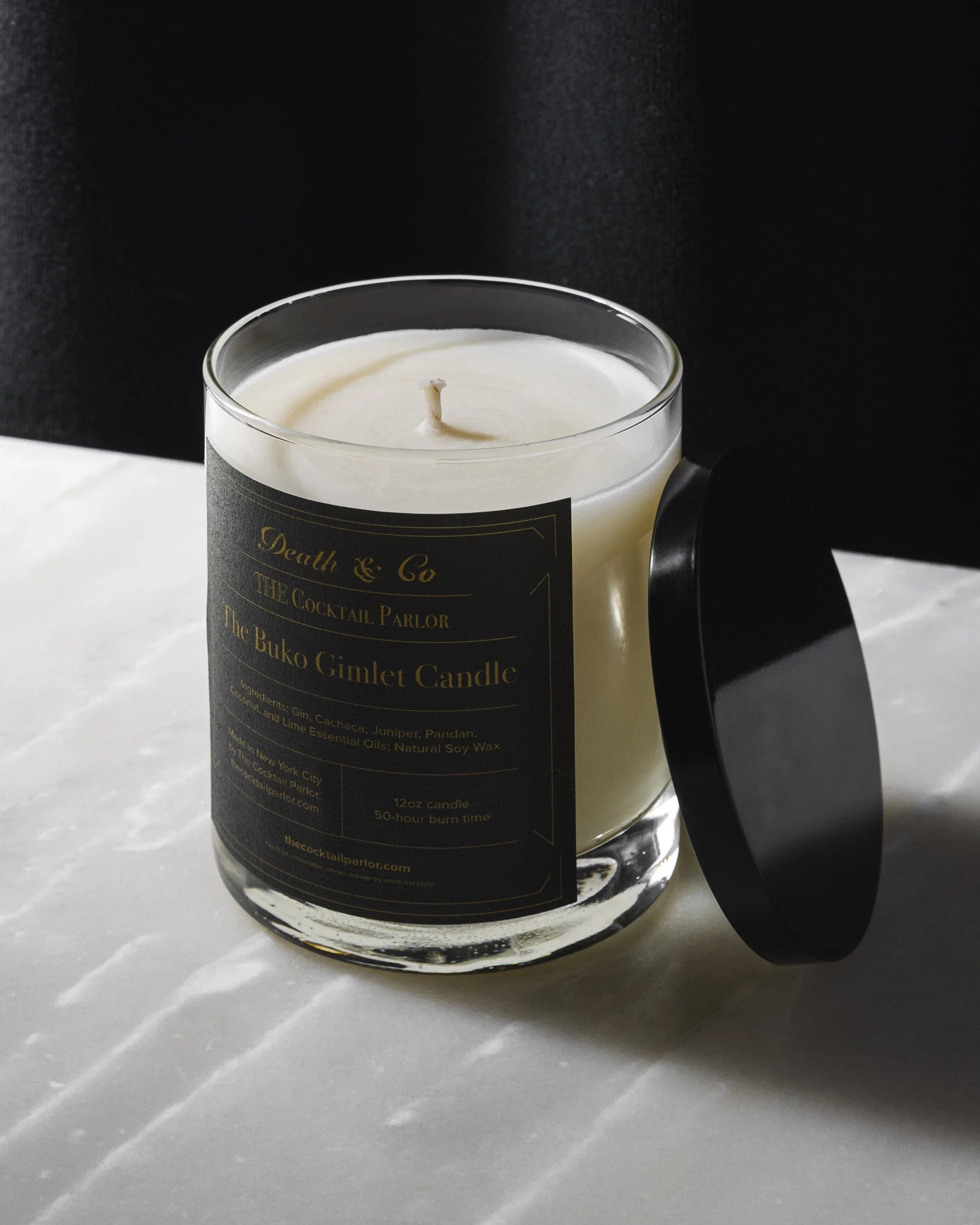 Cocktail Parlor x Death & Co Buko Gimlet Candle - Image 3