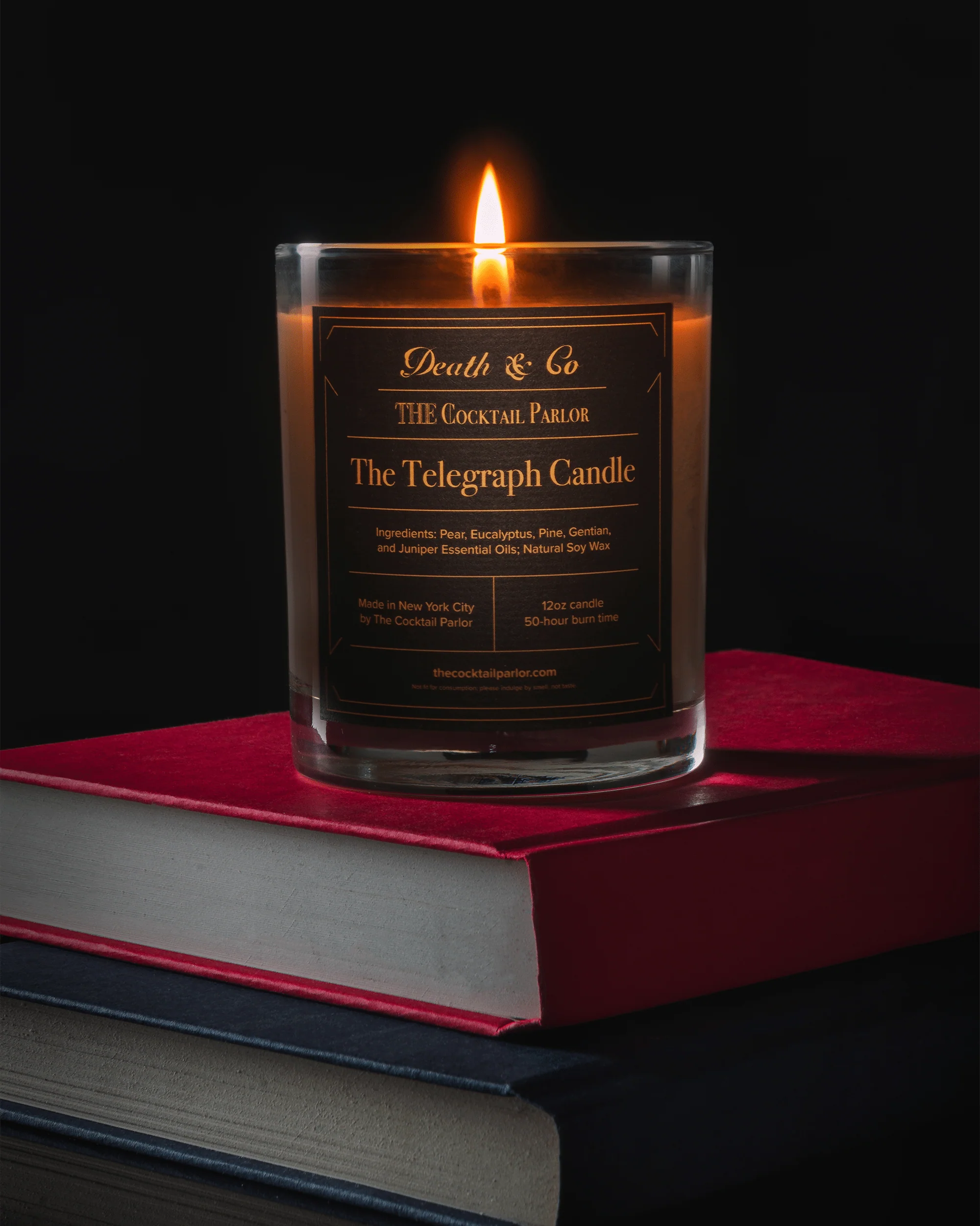 Cocktail Parlor X Death & Co Telegraph Candle - Image 3