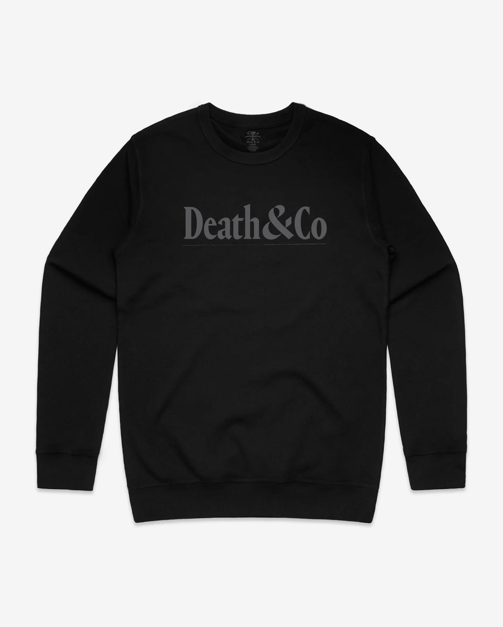 Core Crew Fleece- Black - Image 3
