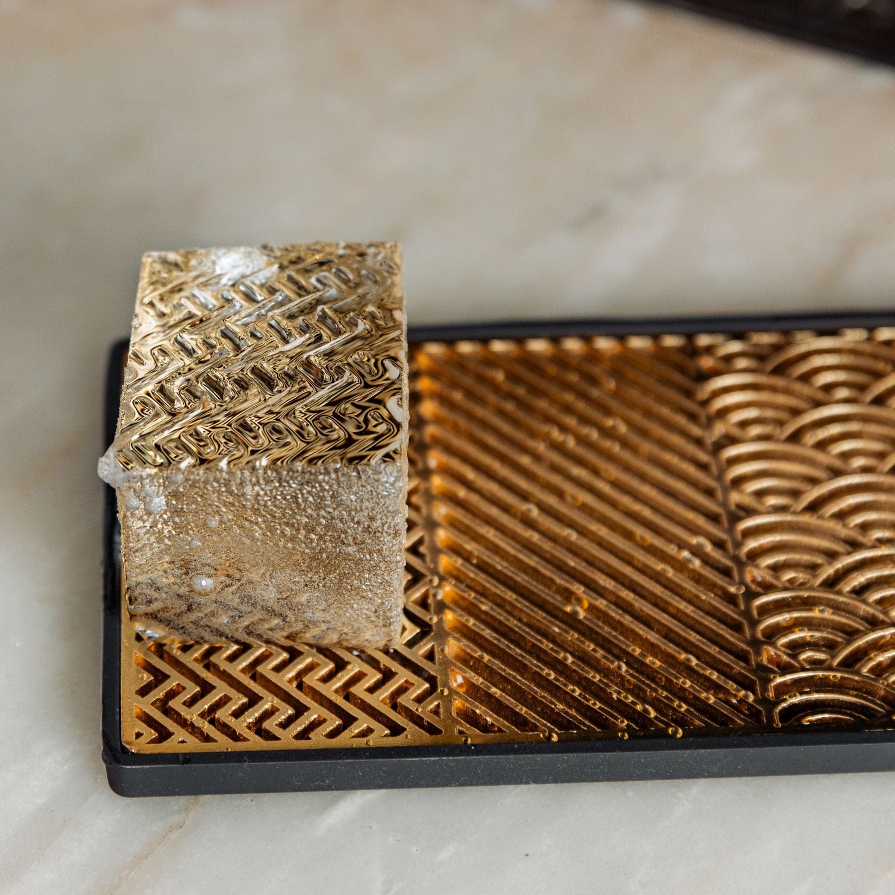 Death & Co x Ash Harbor Ice Stamp Tray - Image 6