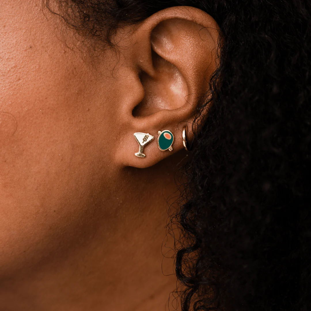 Death & Co X Larissa Loden Happy Hour Studs (set of 3) - Image 4