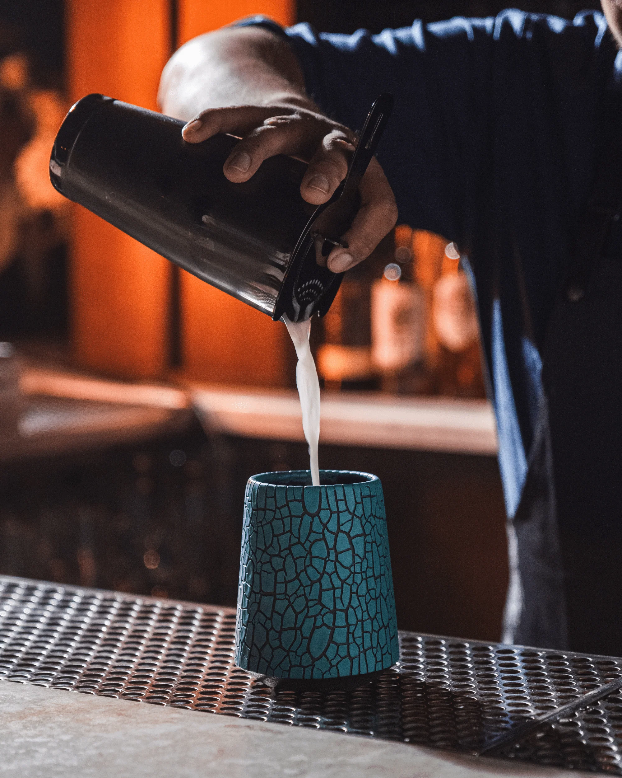 Felt+Fat x Death & Co Crackle Mug (Abyss) - Image 4