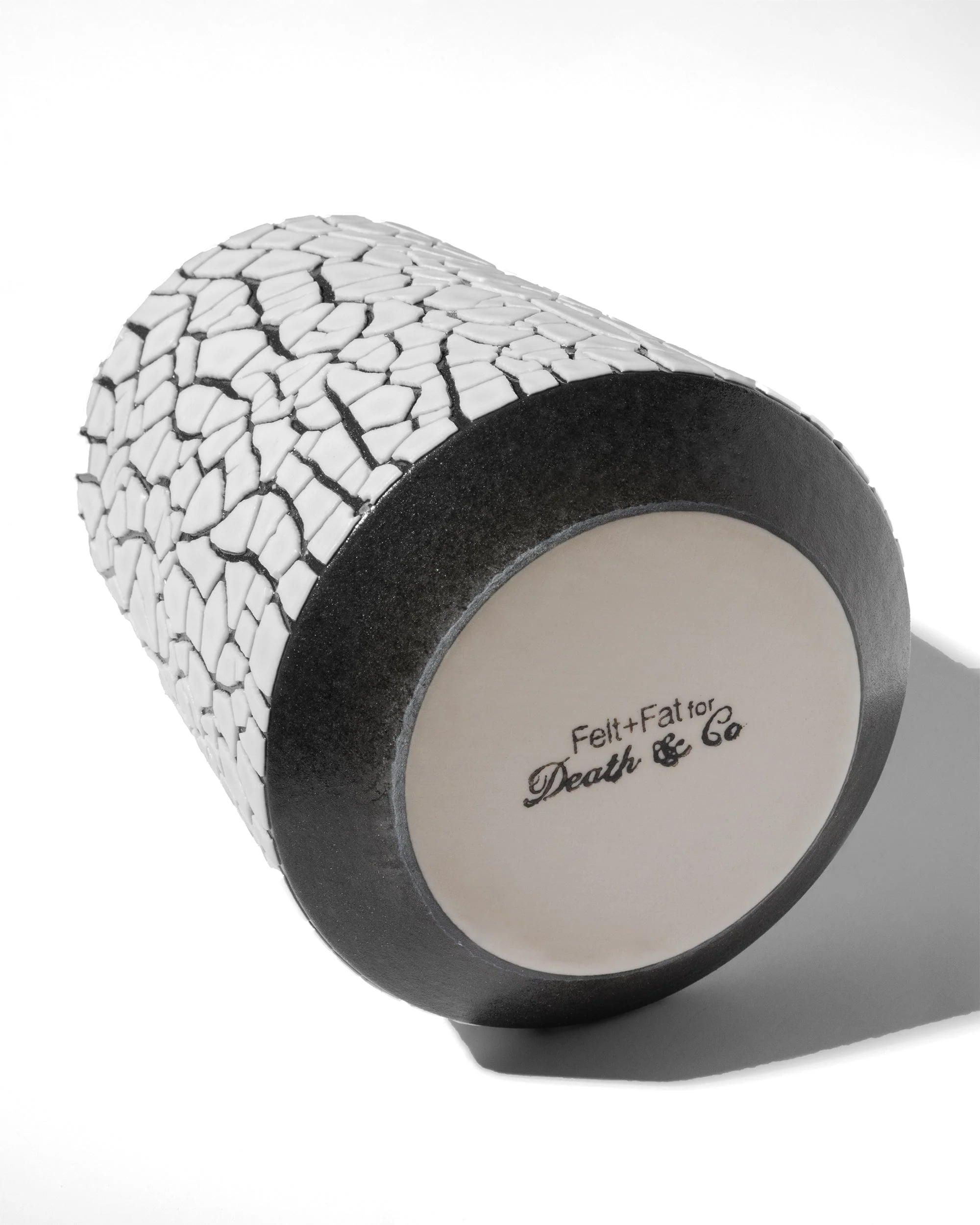 Felt+Fat x Death & Co Crackle Mug (White) - Image 3