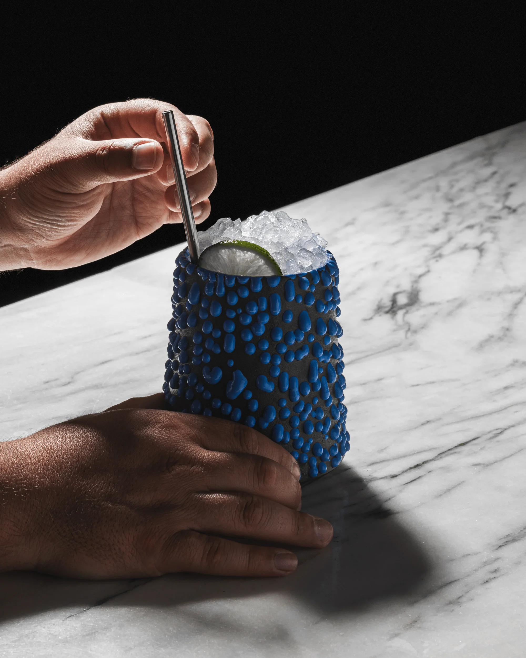 Felt+Fat x Death & Co Drip Mug (Aqualung) - Image 3