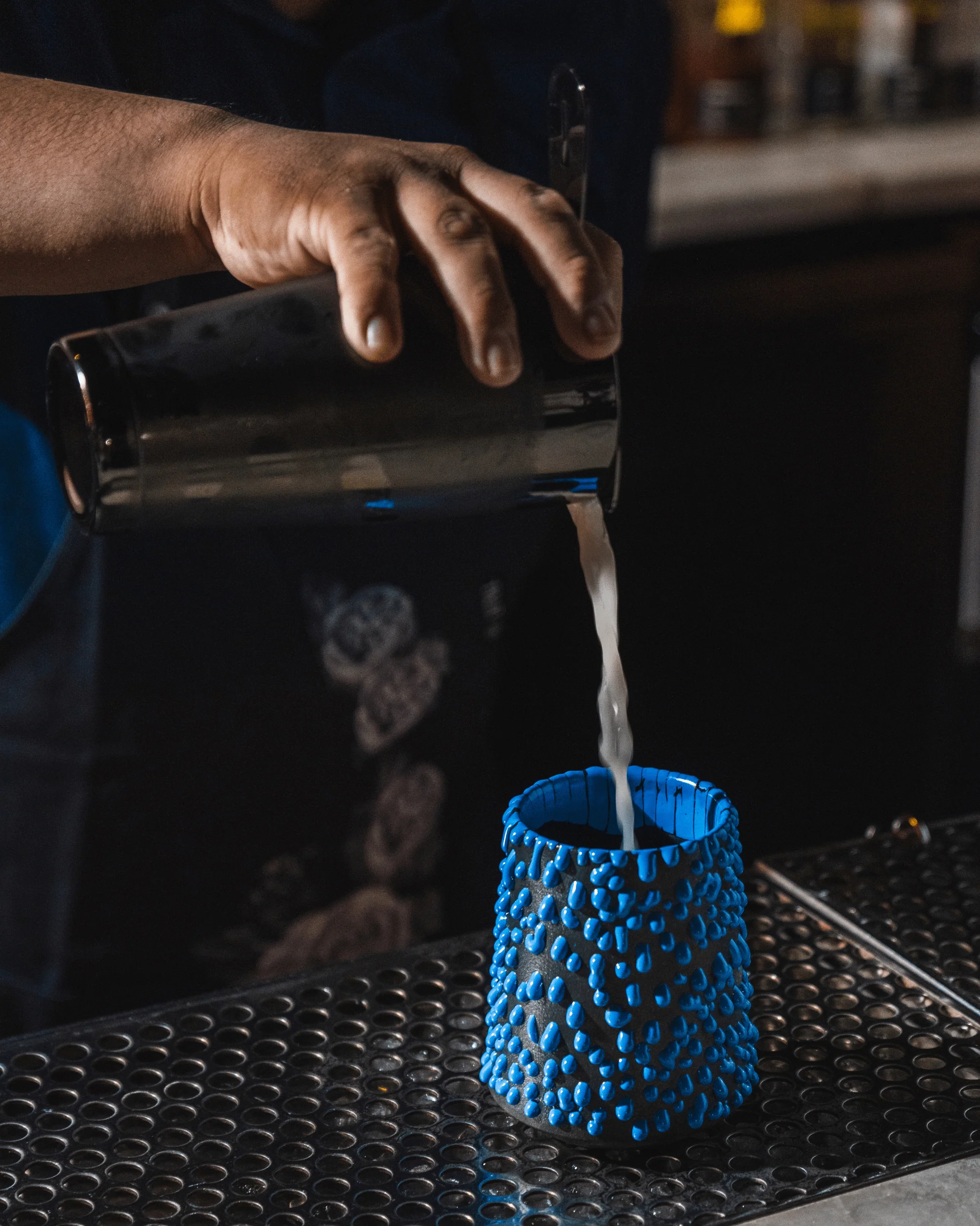 Felt+Fat x Death & Co Drip Mug (Aqualung) - Image 4