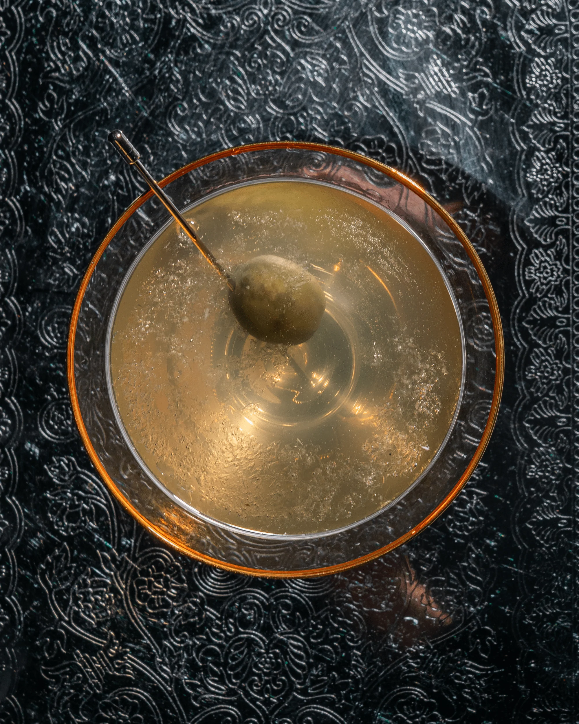 Gold Rim Martini - Image 3