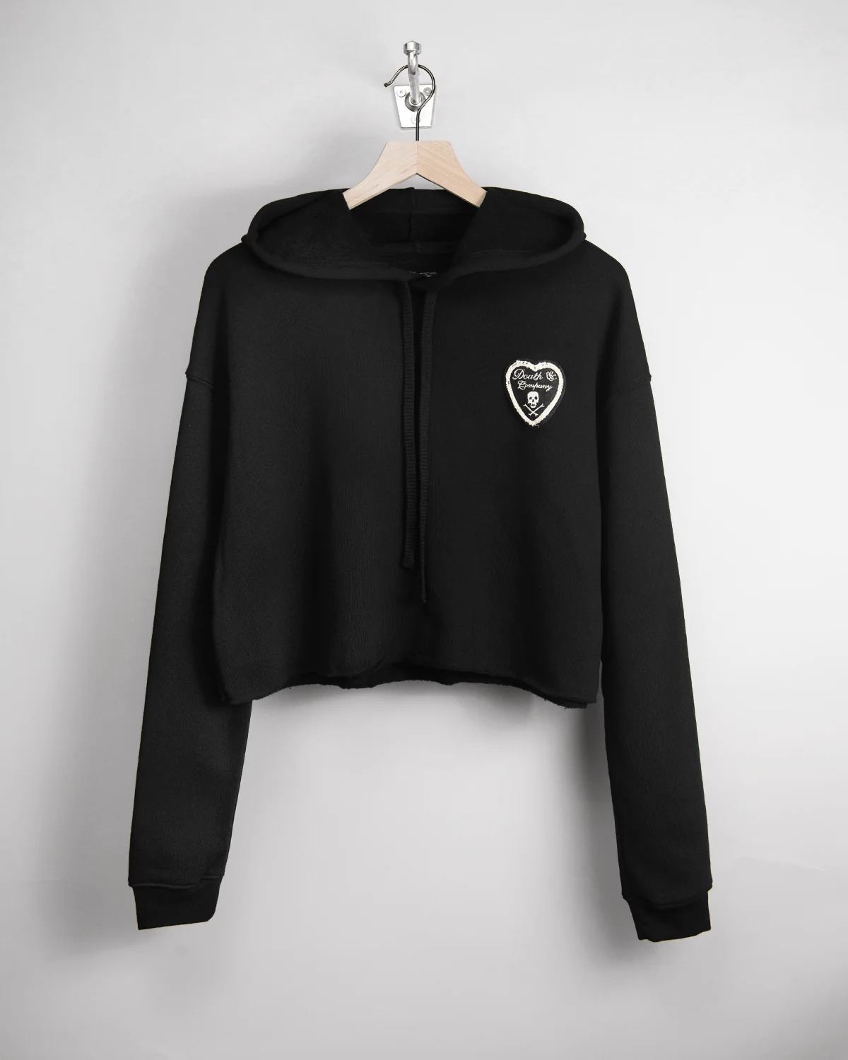 I Love Death & Co Women's Cropped Hoodie - Image 3