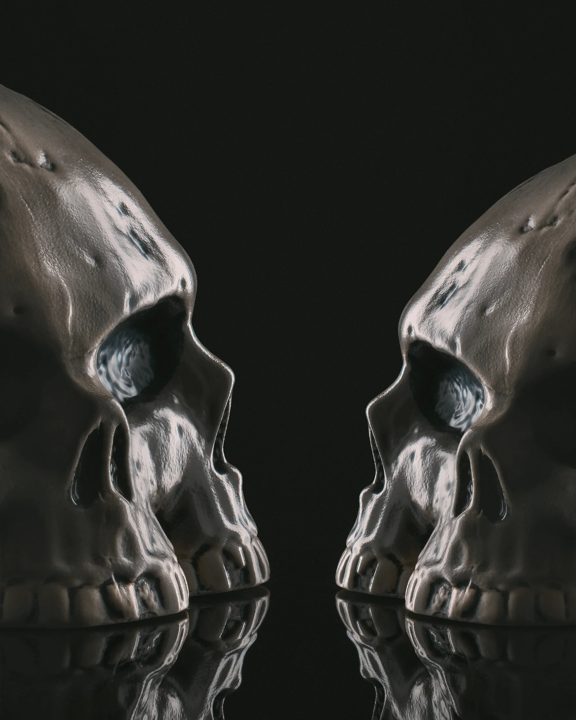 Large Conjoined Skulls Cocktail Mug - Image 6