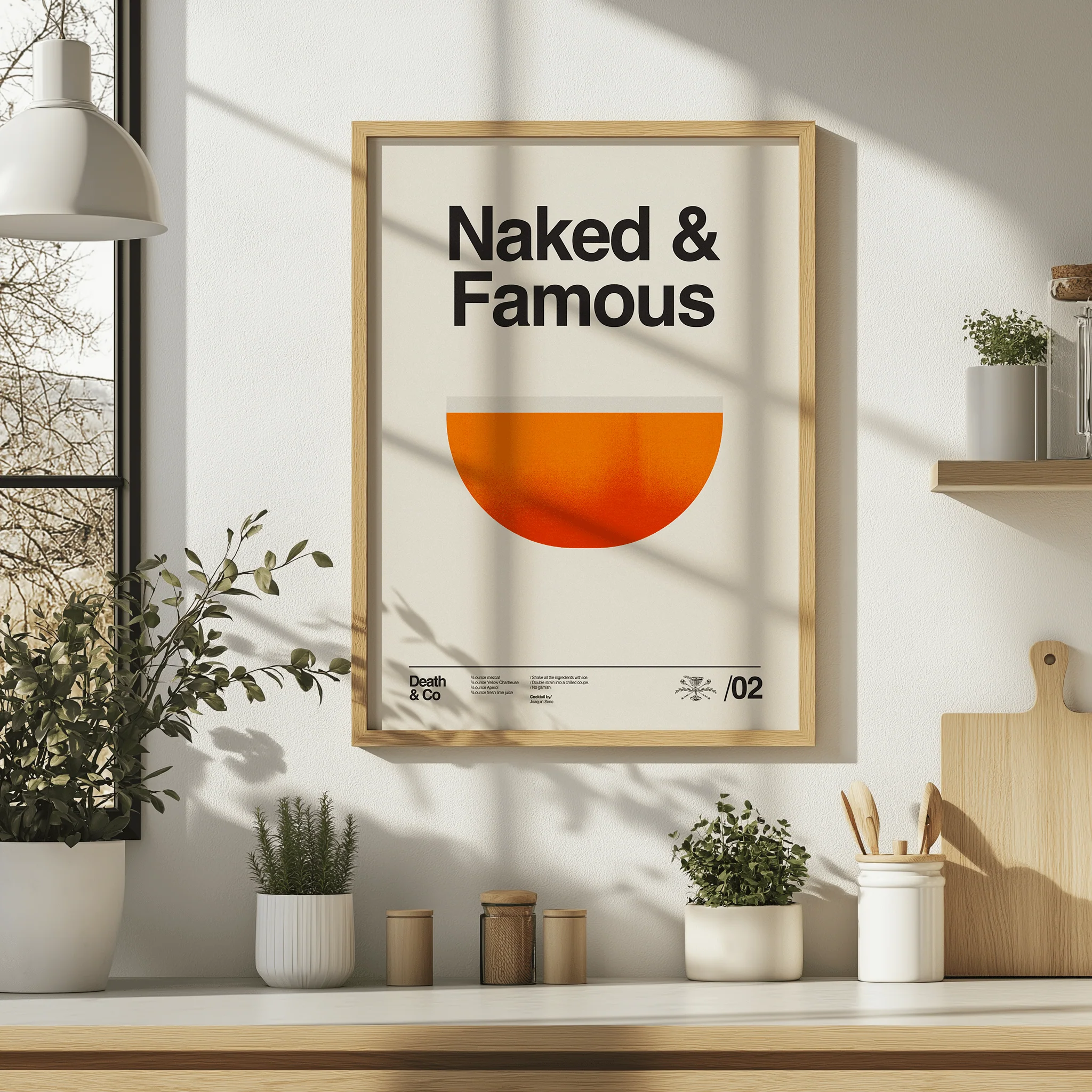 Death & Co x Sandgrain Studio Naked & Famous Poster - Image 4