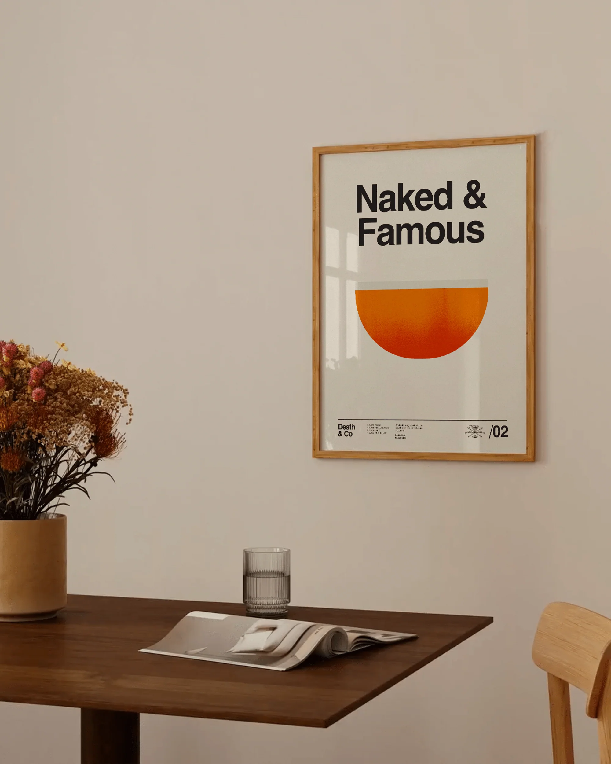 Death & Co x Sandgrain Studio Naked & Famous Poster - Image 5