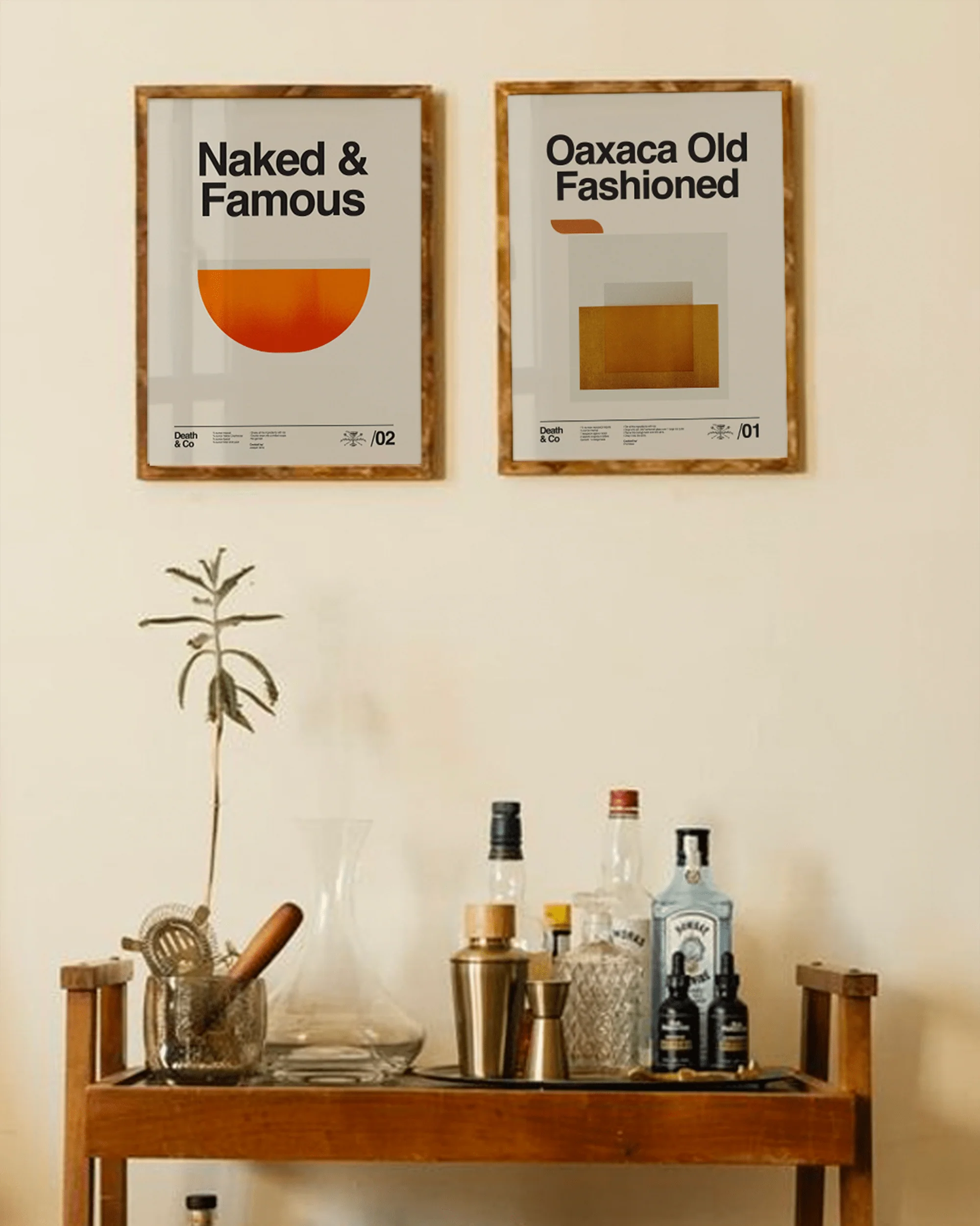Death & Co x Sandgrain Studio Oaxaca Old-Fashioned Poster - Image 7